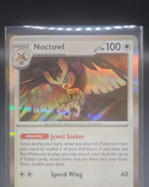 Noctowl 115/142 Holo Stellar Crown SCR Pokemon Card NM