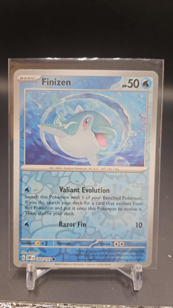 Finizen 60/197 Obsidian Flames Reverse Holo Pokémon Card 2023
