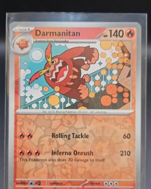 Darmanitan #35/167 SV Twilight Masquerade 2024 Pokemon Reverse Holo Uncommon TCG