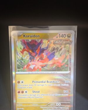 Koraidon 119/162 Holo Rare Temporal Forces Pokémon TCG Card Front
