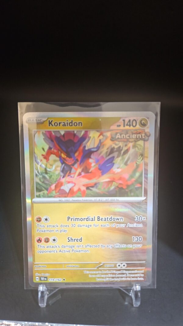 Koraidon 119/162 Holo Rare Pokémon Temporal Forces