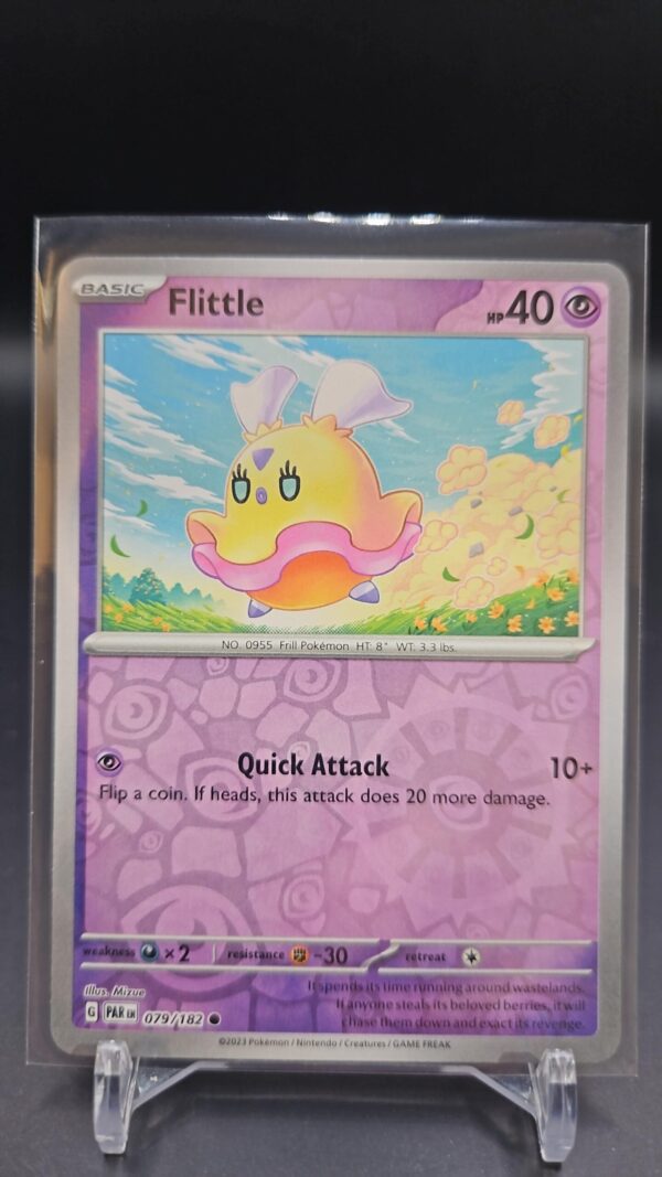 Flittle #79/182 SV Paradox Rift 2023 Reverse Holo Common Pokemon