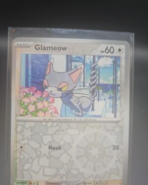 Glameow 116/142 Reverse Holo Pokemon Stellar Crown