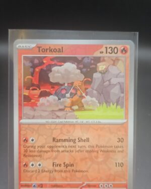 Torkoal 30/167 Reverse Holo | Twilight Masquerade | Pokemon Card