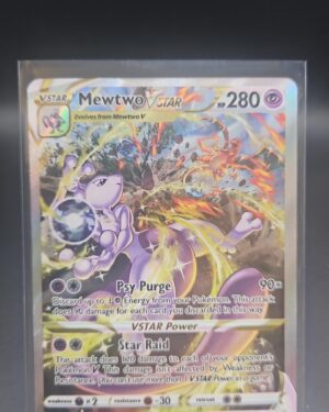 Mewtwo VSTAR GG44/GG70 Crown Zenith Galarian Gallery Holo Full Art Ultra Rare Pokémon card
