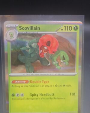 Scovillain #25/197 SV Obsidian Flames Rare Holo Pokemon 2023 TCG Card