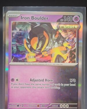Pokémon TCG - Iron Boulder - Stellar Crown 71/142 - Holo Rare - NM