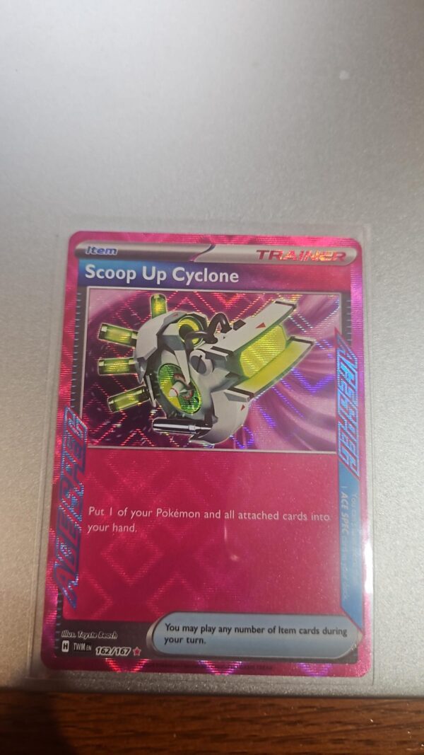 Scoop Up Cyclone 162/167 - Twilight Masquerade - Pokemon TCG - ACE SPEC Rare