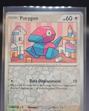 Porygon 142/182 Reverse Holo SV04: Paradox Rift Pokemon tcg Card