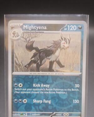 Mightyena - 106/162 Temporal Forces Reverse Holo Pokemon Card