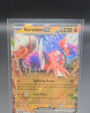 Koraidon ex 124/197 Extended Art Double Rare Holo Obsidian Flames Pokémon Card Front