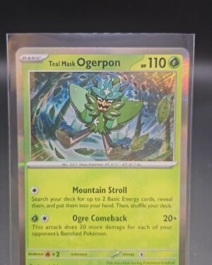 Teal Mask Ogerpon 24/167 Holo Rare Twilight Masquerade SV06 Pokémon