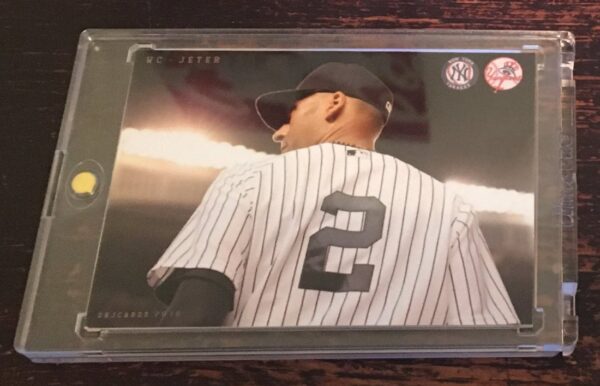 Derek Jeter Custom Jersey Card /2 - Image 2