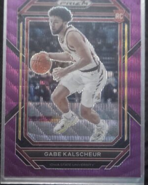 2023 Panini Prizm Gabe Kalscheur  Draft Picks #31  Purple Wave RC