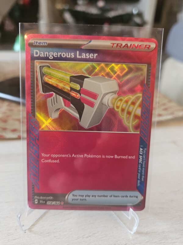 DANGEROUS LASER 58/64 SHROUDED FABLE POKEMON -ACE SPEC - RARE-NM/M