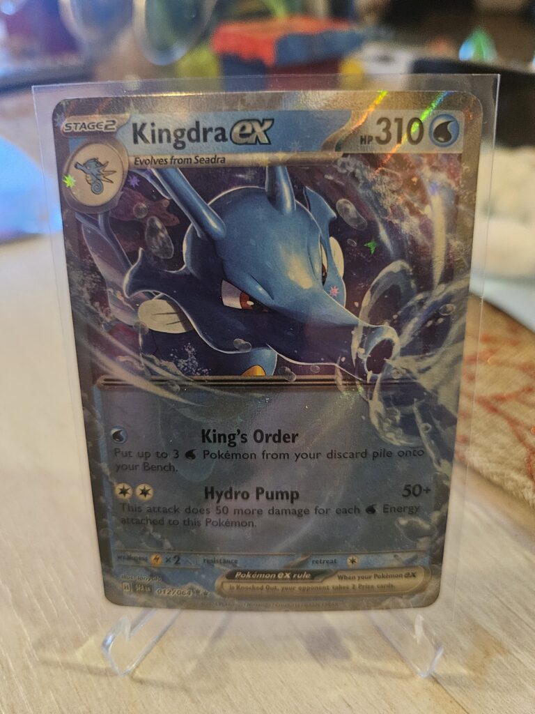 Kingdra ex 12/64 Shrouded Fable Pokémon Card NM/Mint Front