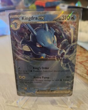 Kingdra ex 12/64 Shrouded Fable Pokémon Card NM/Mint Front