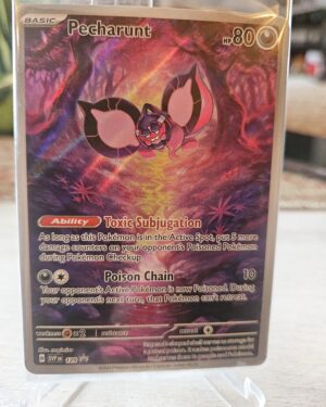 Pecharunt SVP 129 Scarlet & Violet Black Star Promo Pokémon Card NM/M Front