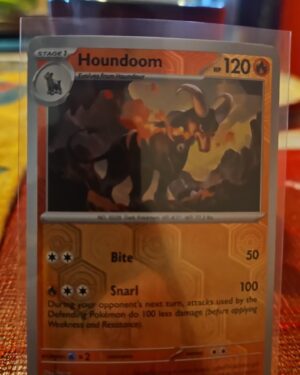 Houndoom #8/64 SV Shrouded Fable 2024 Reverse Holo Common Pokemon