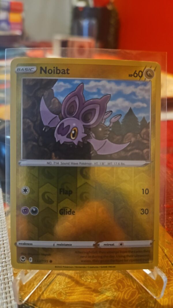 Pokemon Silver Tempest Noibat 132/195 REVERSE HOLO