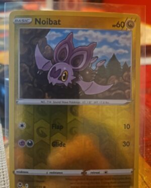 Pokemon Silver Tempest Noibat 132/195 REVERSE HOLO