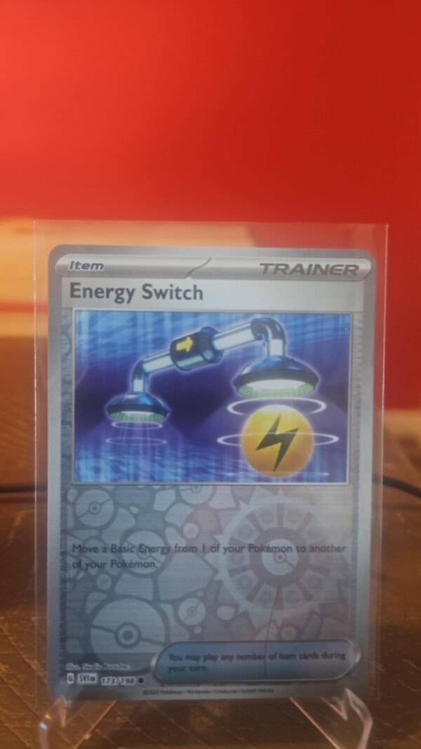 Pokemon TCG Energy Switch Scarlet & Violet Base Set 173/198 Reverse Holo