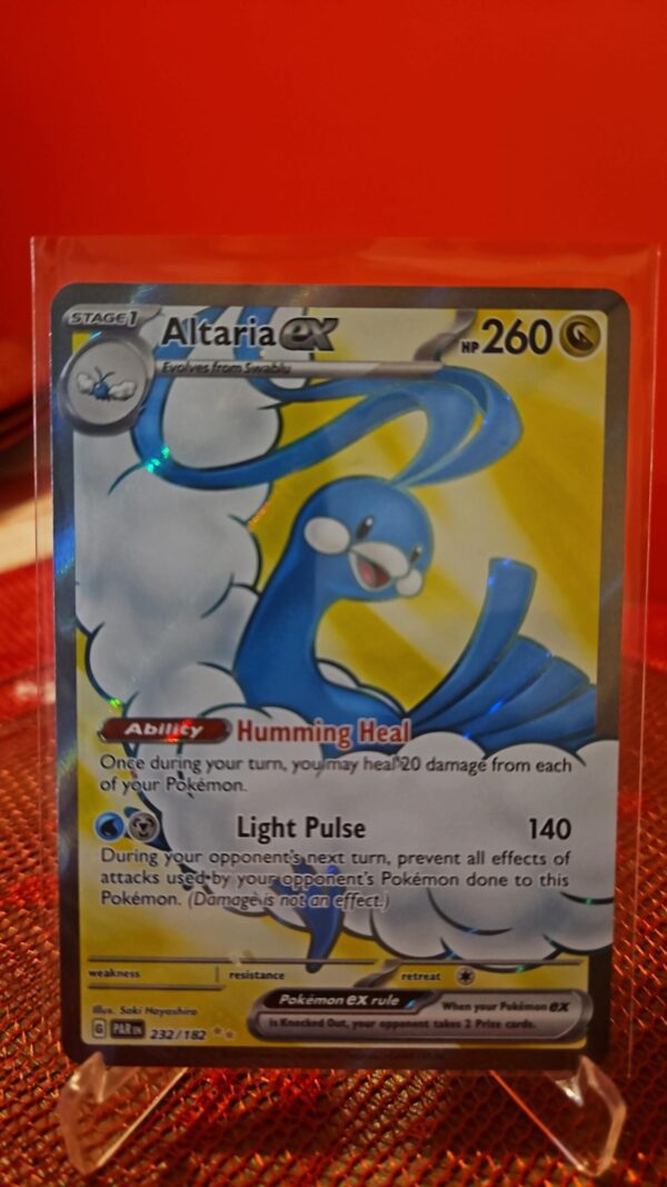Pokemon Altaria ex 232/182 Paradox Rift Ultra Rare Full Art Holo NM