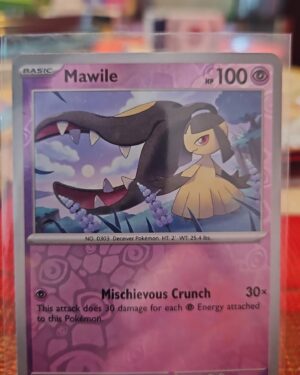 Mawile #89/197 SV Obsidian Flames Reverse Holo Common Pokemon 2023