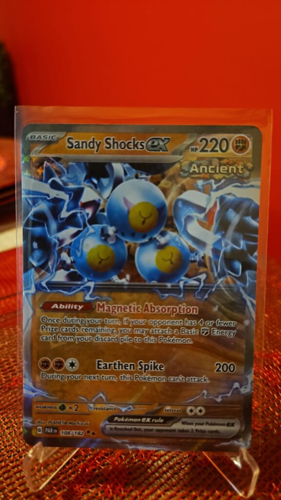 Sandy Shocks ex 108/182 Double Rare Holo Paradox Rift Pokémon Card Near Mint Front