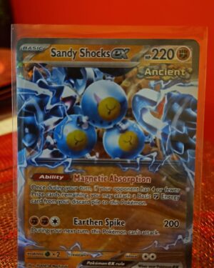 Sandy Shocks ex 108/182 Double Rare Holo Paradox Rift Pokémon Card Near Mint Front