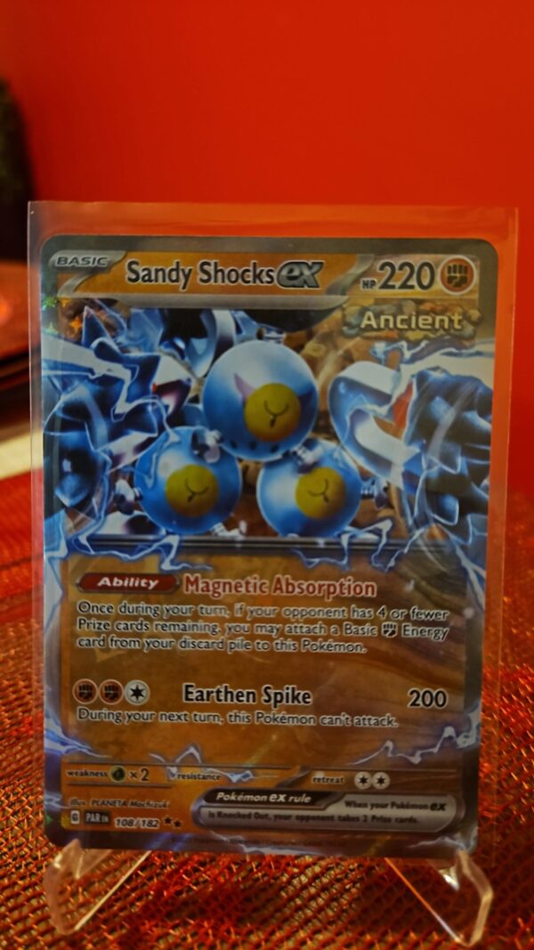 Sandy Shocks ex Double Rare Holo 108/182 Paradox Rift Pokemon TCG Near Mint