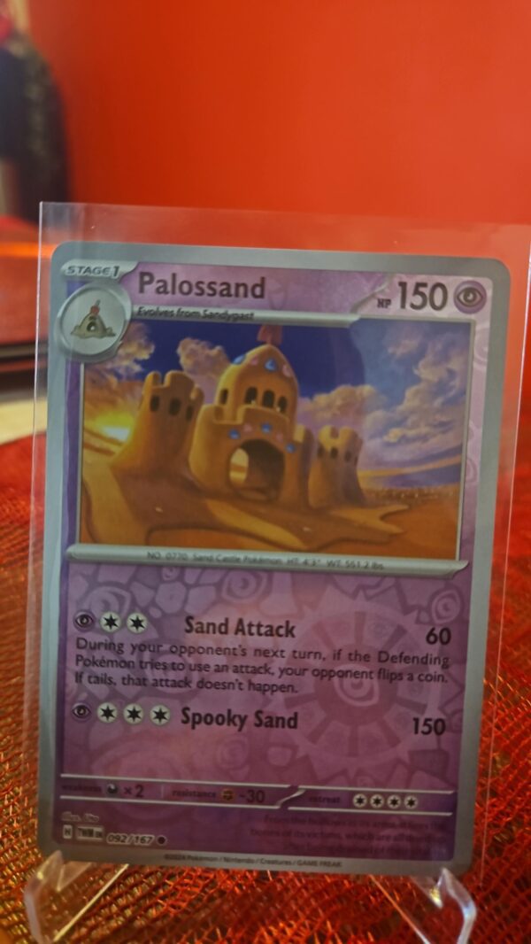 Pokemon TCG - Palossand 092/167 Reverse Holo - Twilight Masquerade