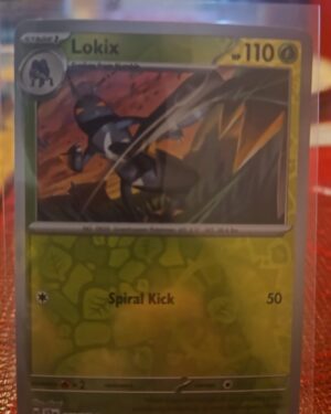Lokix #16/142 SV Stellar Crown 2024 Reverse Holo Common Pokemon TCG