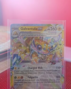 Galvantula Ex 51/142 Double Rare Stellar Crown Pokémon Card Near Mint Front