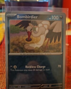 Bombirdier, Reverse Holo, Stellar Crown, Pokémon TCG, 2024, Common, SV