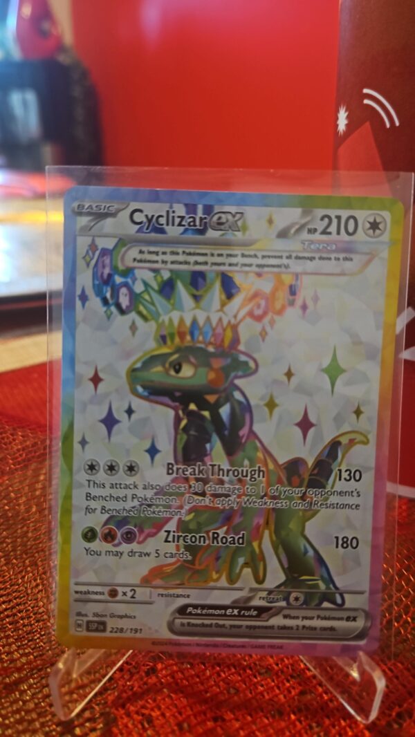 Cyclizar ex 228/191 Ultra Rare Full Art - Pokémon Surging Sparks SV08