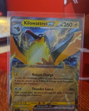 Kilowattrel ex 68/191 Double Rare Surging Sparks Pokémon Card 2024 Front