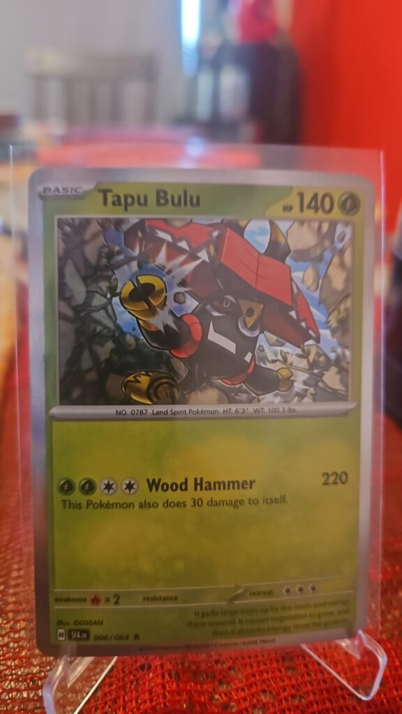 Tapu Bulu 006/064 Shrouded Fable Holo Rare Pokemon Card TCG