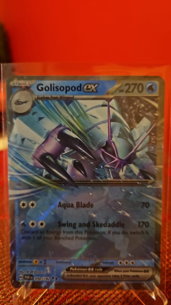 Golisopod ex 50/182 Paradox Rift Reverse Holo Double Rare Pokémon TCG