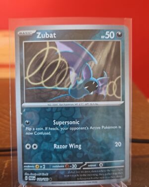 Zubat Paradox Rift reverse holo Pokémon TCG card