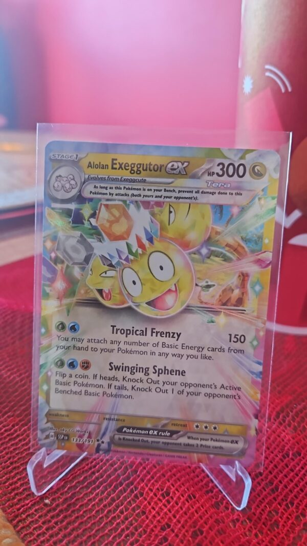 Pokemon - Alolan Exeggutor ex - 133/191 - SV Surging Sparks - Half Art Card