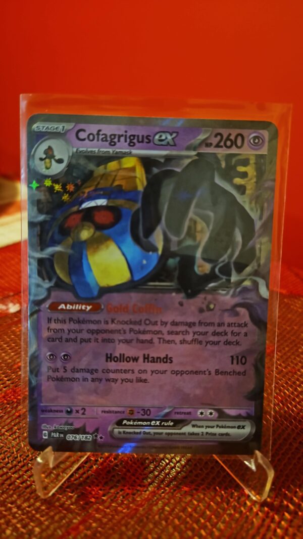 Cofagrigus Ex  76/182 - Paradox Rift - Double Rare - Pokémon TCG - NM/M