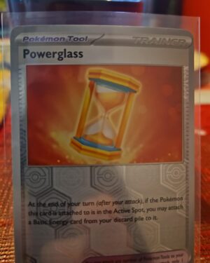 Powerglass, Reverse Holo, Rare, Shrouded Fable, Trainer Tool, Pokémon TCG, 2024, Foil, SV