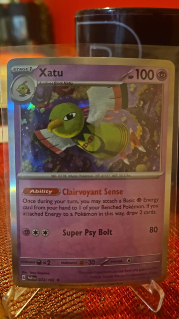 Holo Xatu 72/182 Scarlet+Violet Paradox Rift MINT Condition