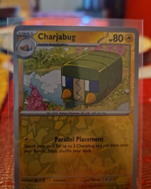 Charjabug, Reverse Holo, Stellar Crown, Pokémon TCG, 2024, Common, SV