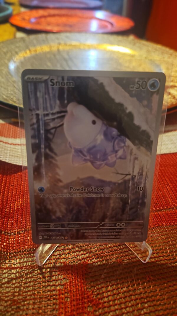 Pokémon Snom 168/162 Temporal Forces Scarlet & Violet Illustration Rare