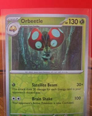 Orbeetle 12/182 Reverse Holo Pokémon Scarlet & Violet Paradox Rift card