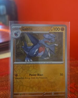 GABITE 2023 POKEMON PARADOX RIFT REVERSE HOLO CARD #95/182