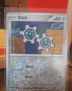 Klink #99/142 SV Stellar Crown 2024 Reverse Holo Common Pokemon TCG