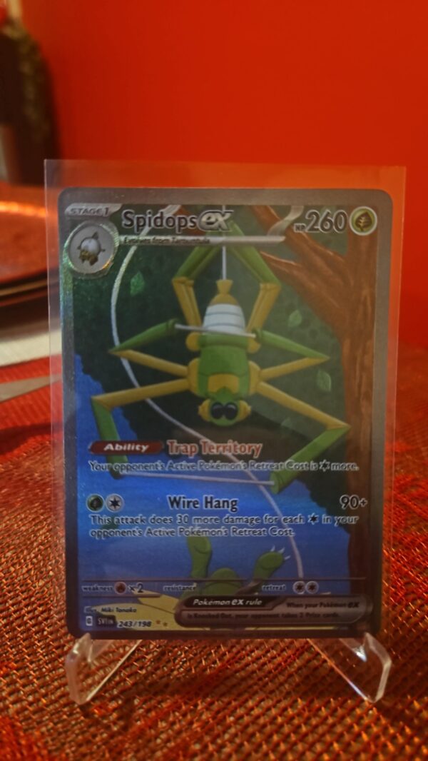 Pokemon TCG: Spidops ex 243/198 Scarlet & Violet Base Special Illustration Rare